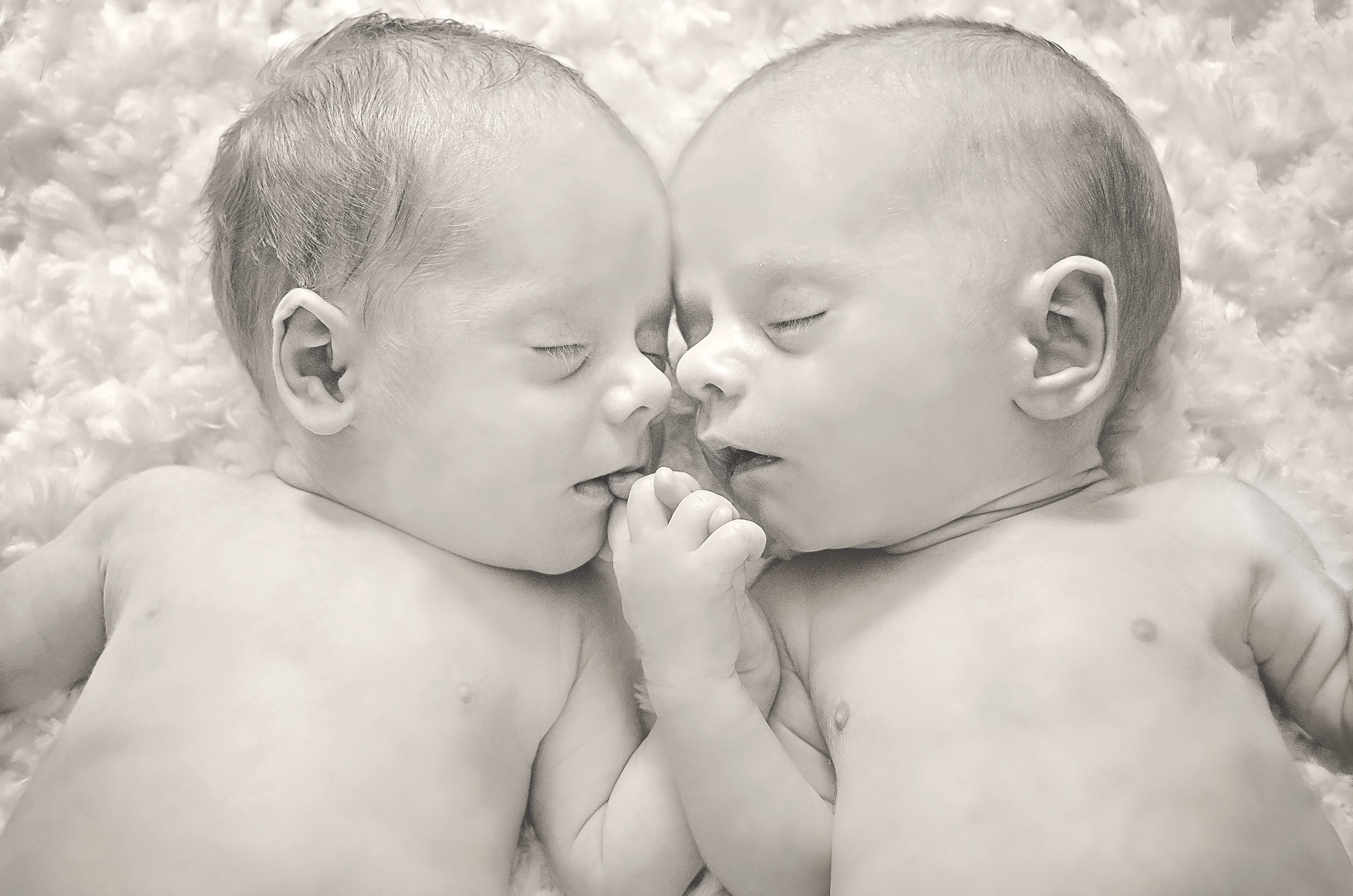 Twin babies in Neo natal care unit 